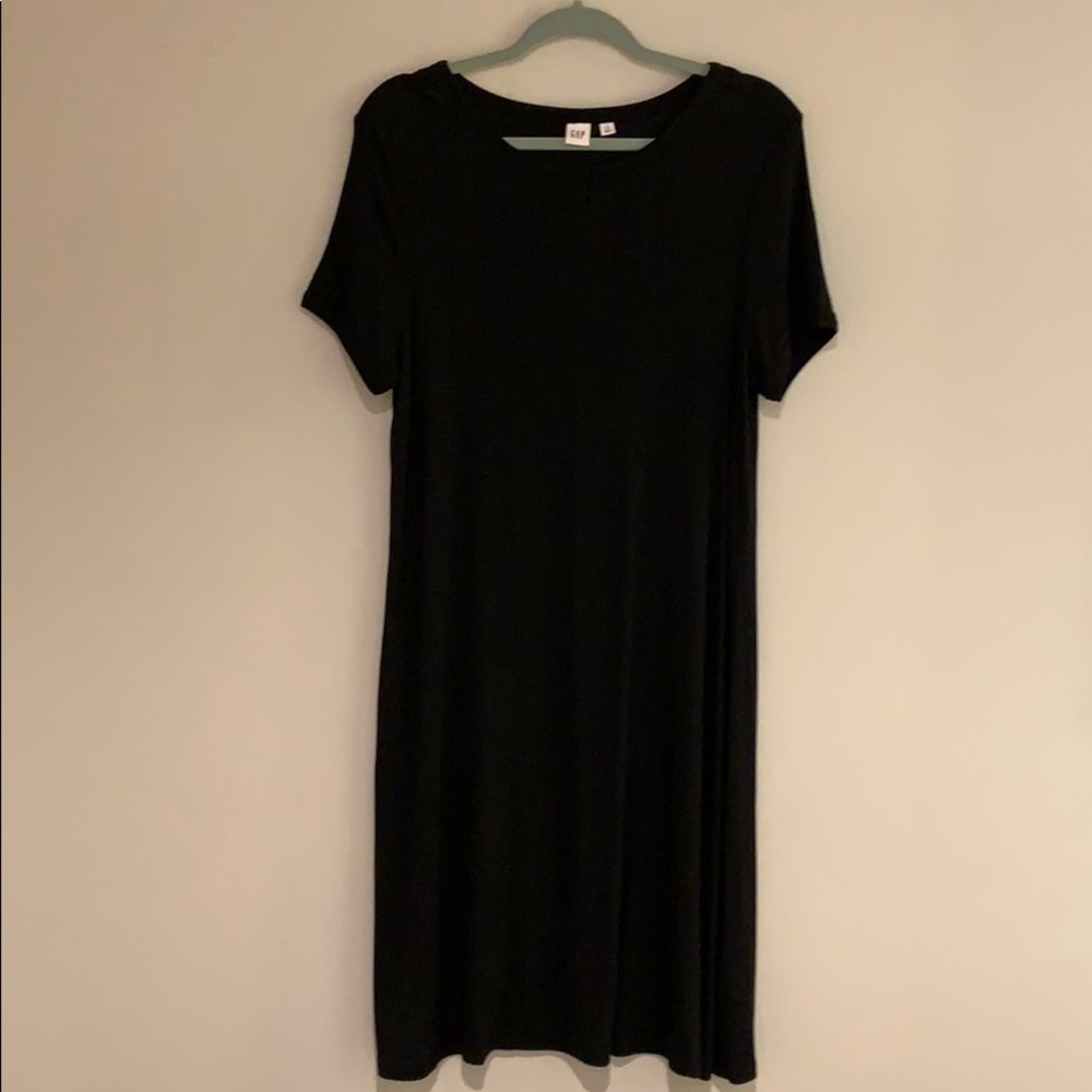 GAP black knit dress